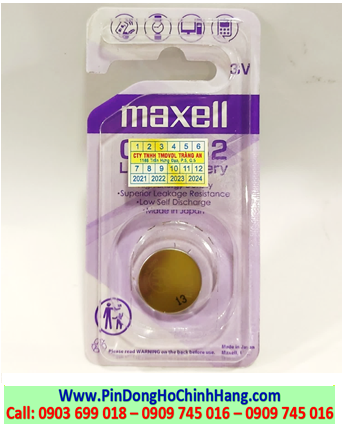 Maxell CR1632, Pin CR1632